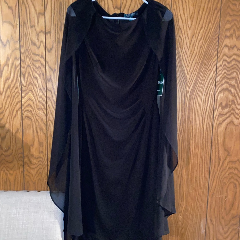 Ralph Lauren Black Long Sleeve Dress